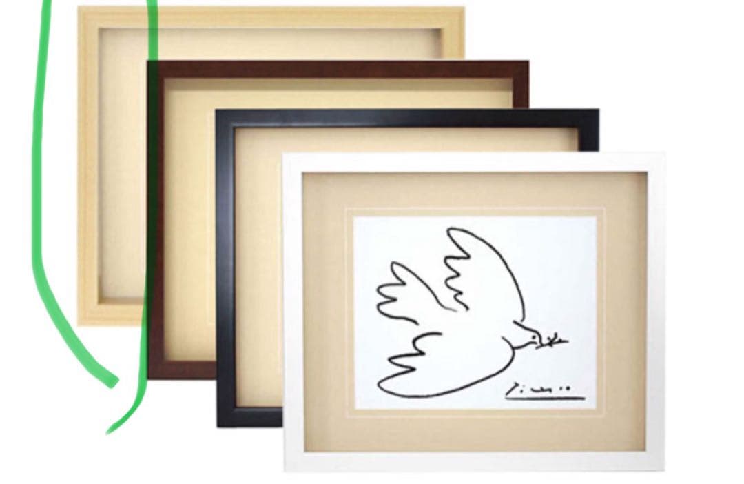 デッサン額縁 5660 大衣(508×393mm) 立体額 ボックス額