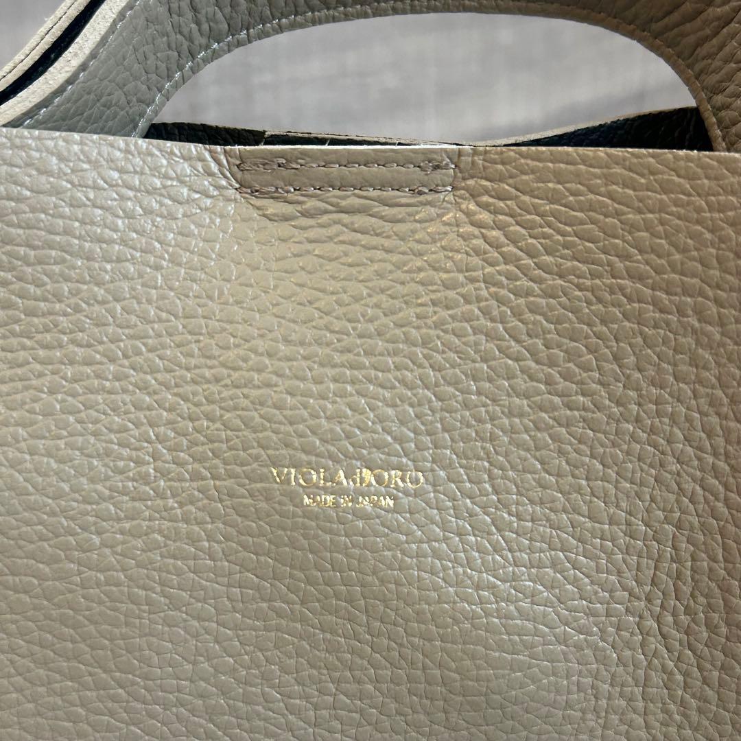 限定値下⭐︎VIOLAd'ORO ヴィオラドーロ レザー 2way トートM