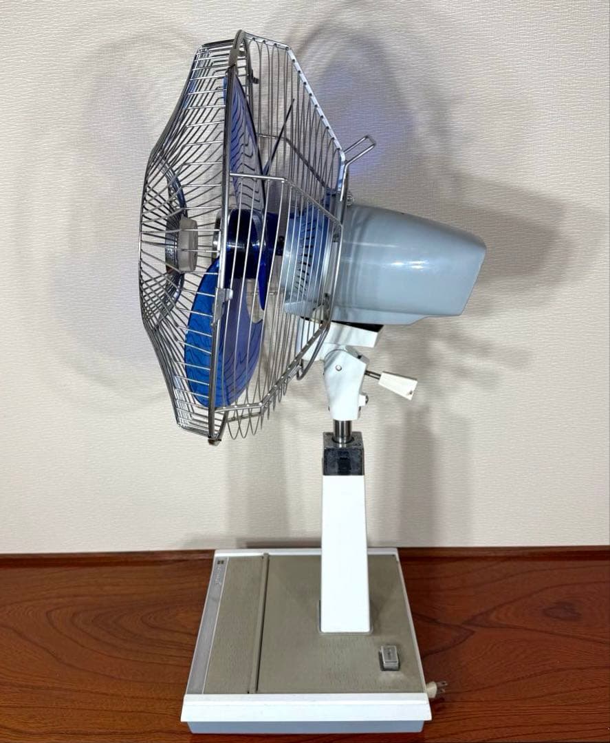 王冠マーク 扇風機 ナショナル 昭和レトロ National F-35MH