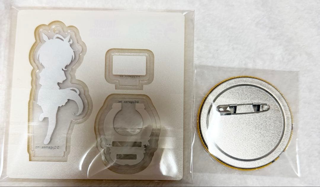 ウマ娘 うまよん アグネスタキオン アクリルスタンド 缶バッジ