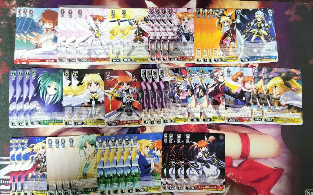 ヴァイスシュヴァルツ　魔法少女リリカル なのは　カードセット