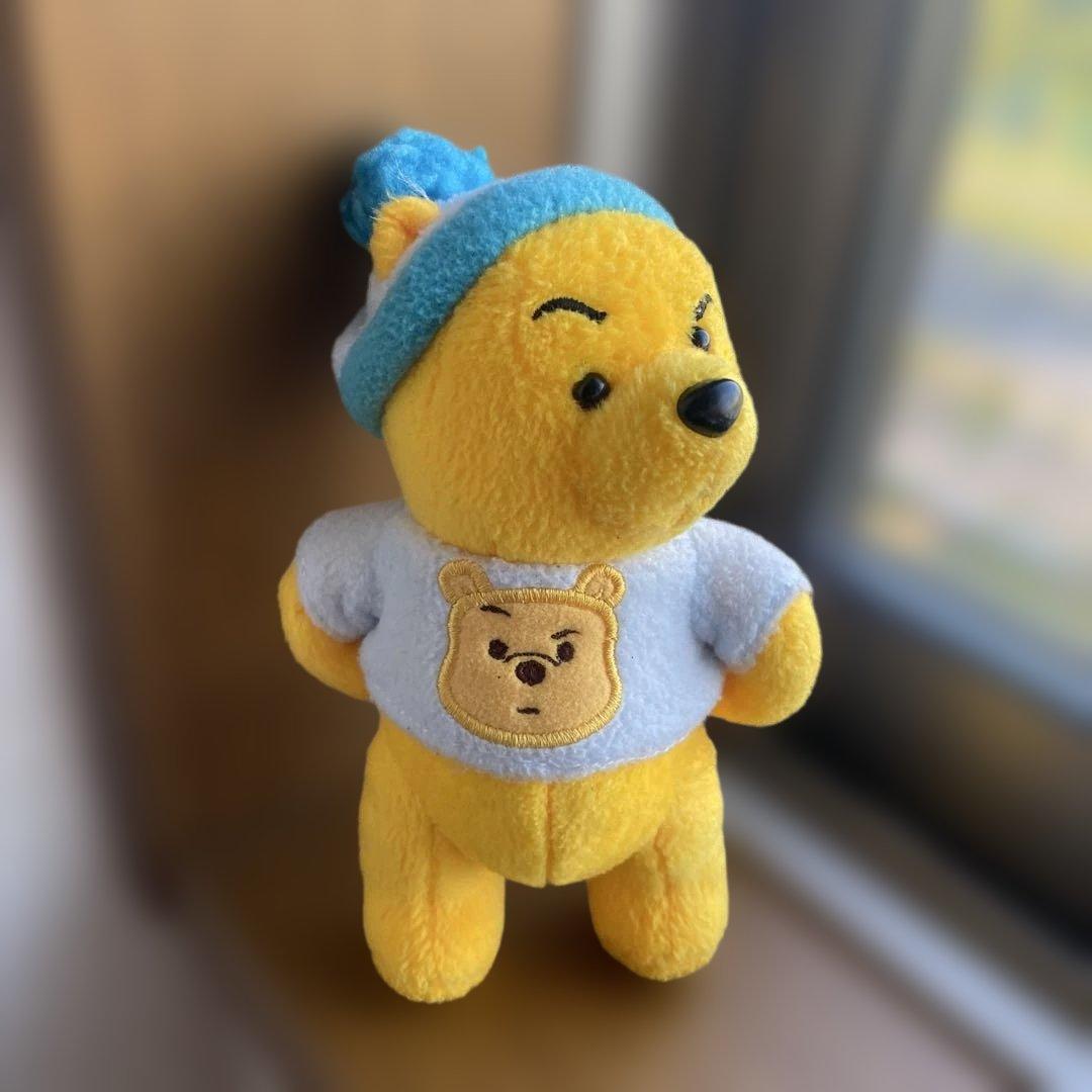 超希少　レトロ　2004 廃盤　ディズニー　SEGA くまのプーさんぬいぐるみ