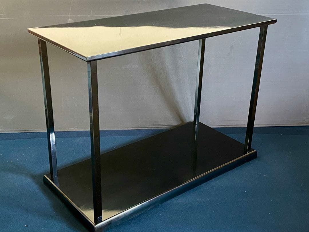 「祖」 布張 真塗 真台子 台子 組立式 紙箱 茶道具 (27F台子)