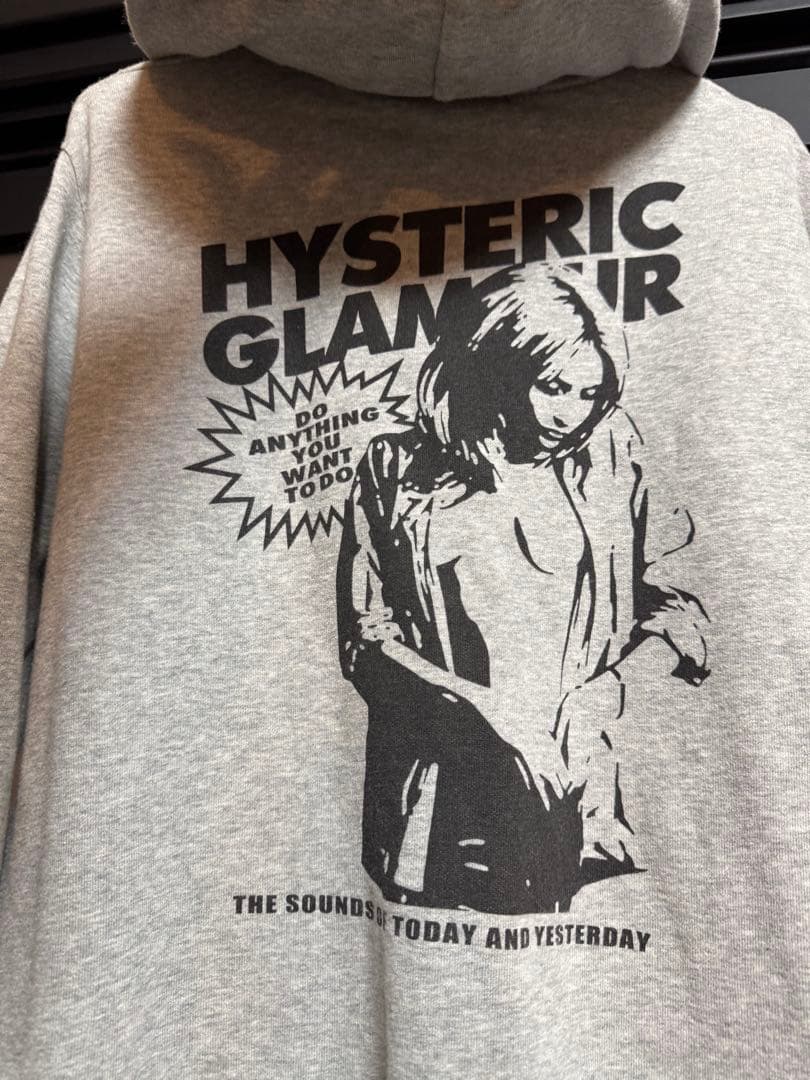 ヒステリックグラマー メンズパーカー Mサイズ