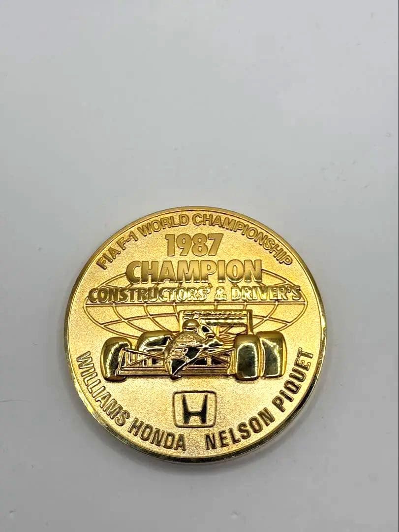 ホンダF1 記念メダル　ワールドチャンピオン