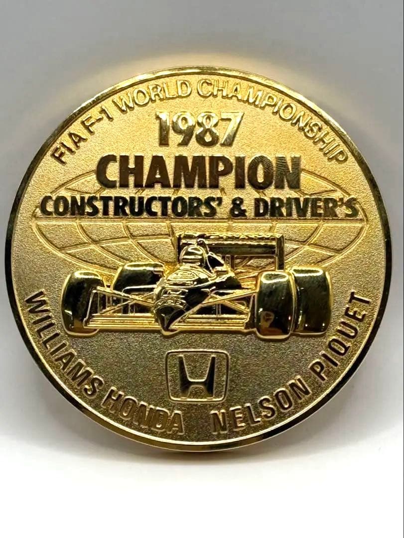 ホンダF1 記念メダル　ワールドチャンピオン