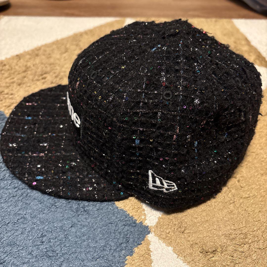 帽子 Supreme boucle box log new era 7 5/8
