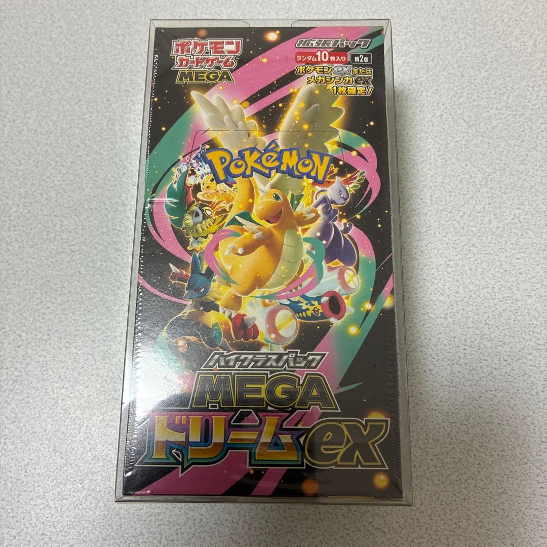 ト*ん様 【シュリンク付未開封】ポケカ メガドリームex 1箱