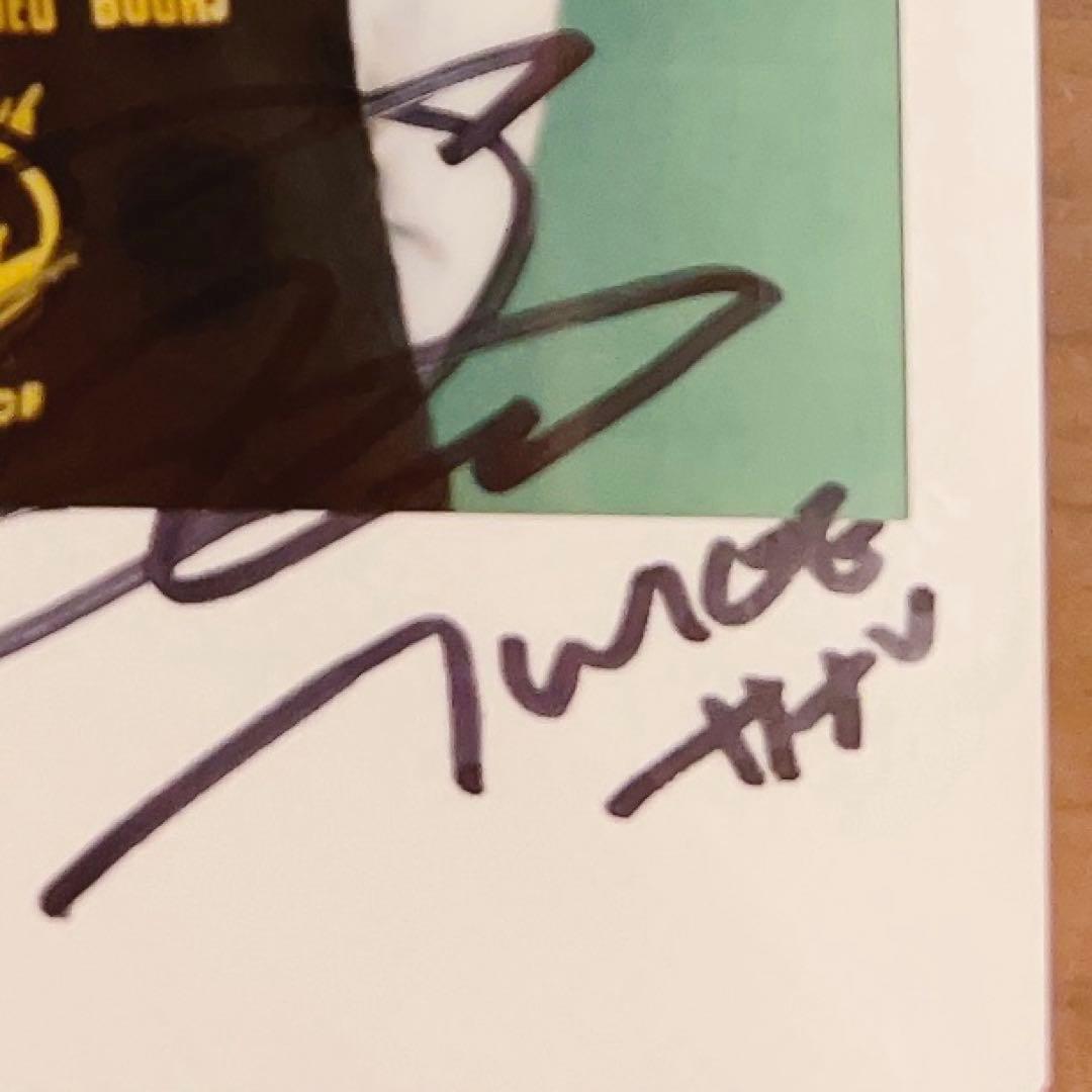 TWICE サナ サイン入りチェキ タワーレコード エプロン