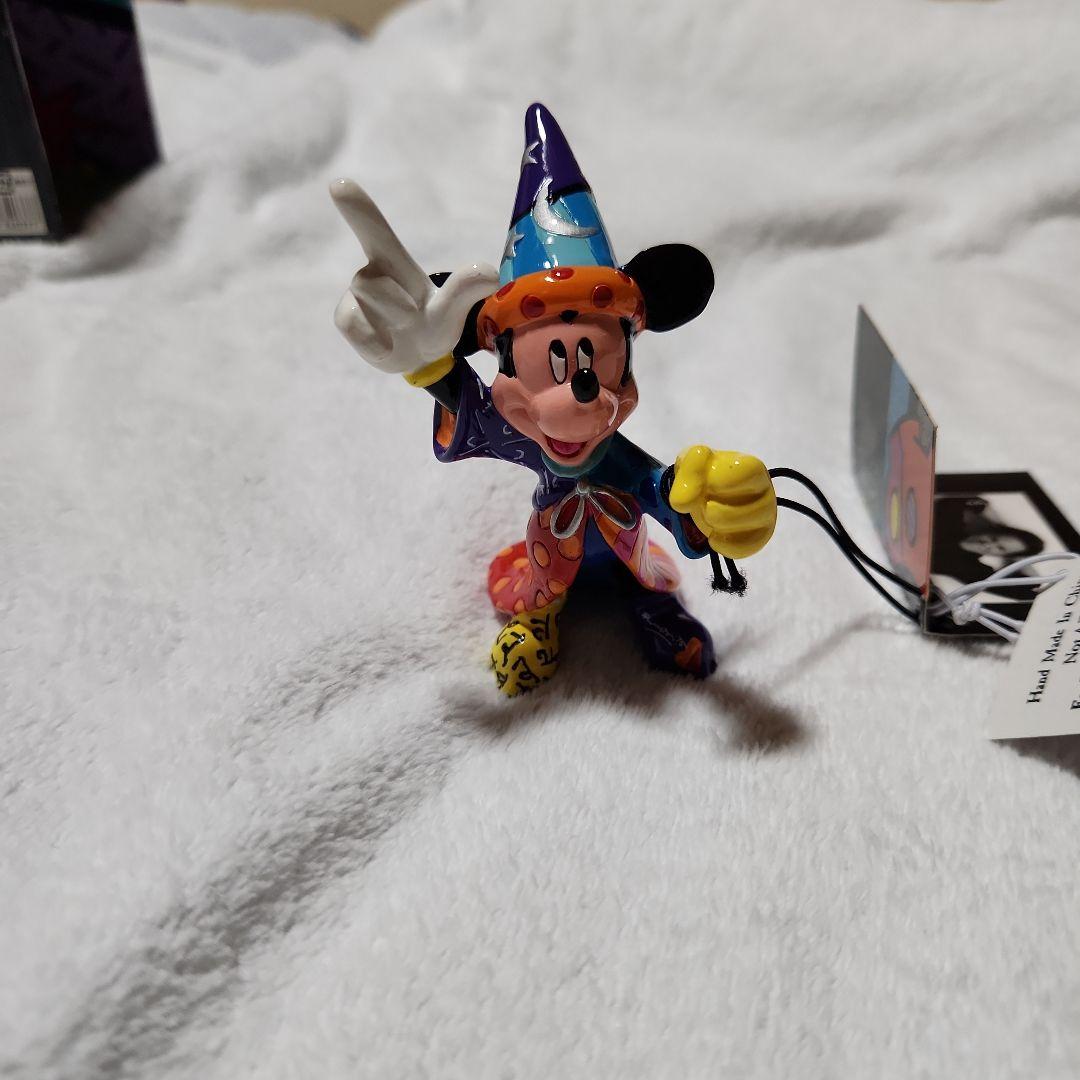 ロメロブリット Romero Britto ミッキー 魔法使いの弟子 フィギュア