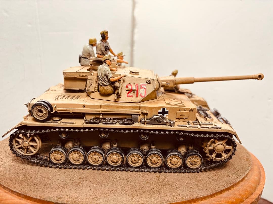 タミヤ　1/35 ドイツ軍 4号戦車G型　北アフリカ戦線