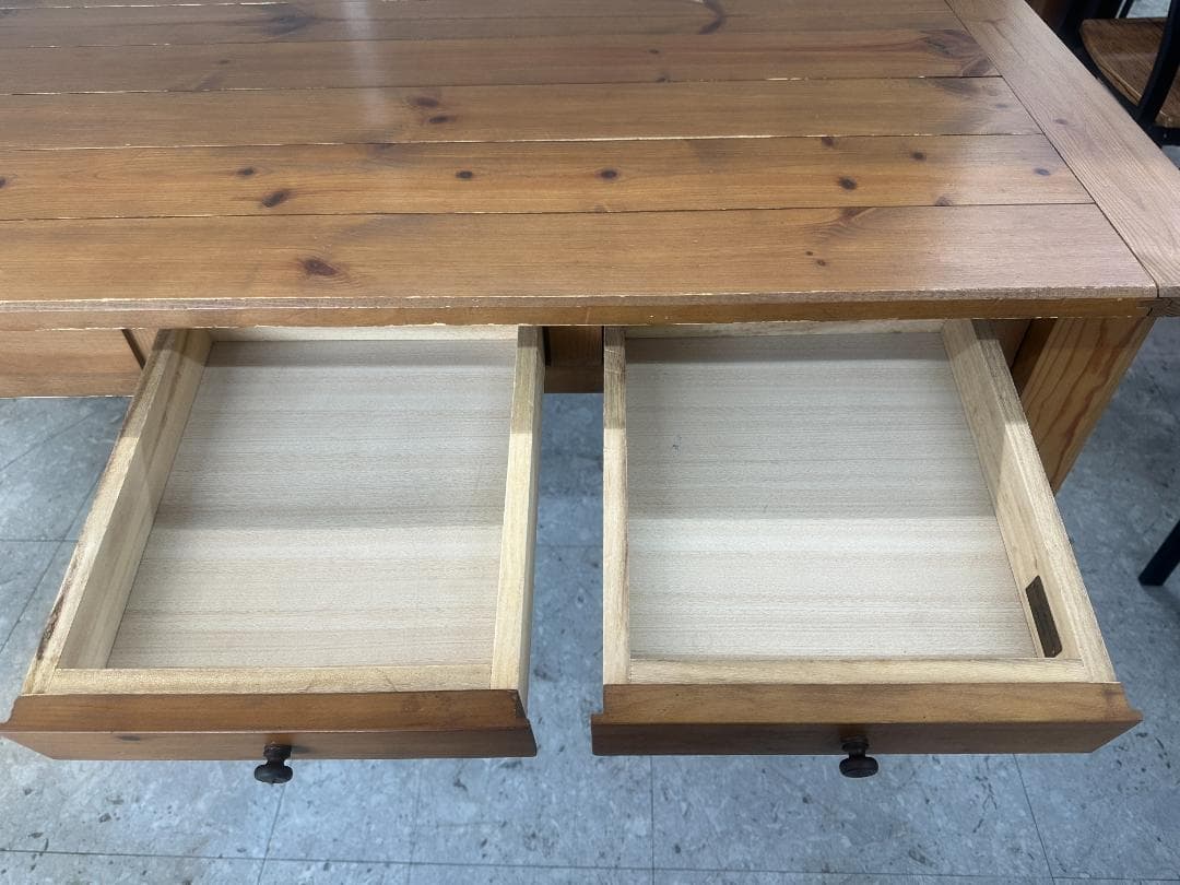 ダイニングテーブル　BOWERY DINING TABLE 8DRAWERS