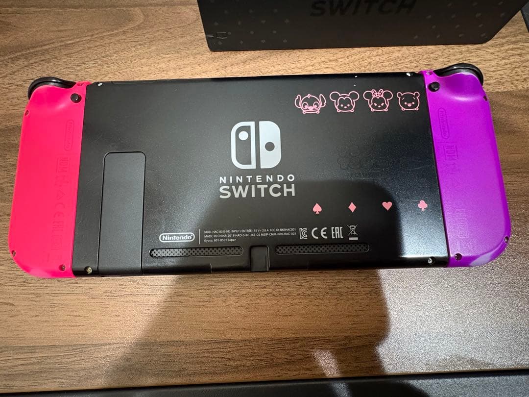 Switch本体 ディズニーツムツムフェスティバルセット　ジャンク扱いおまけあり