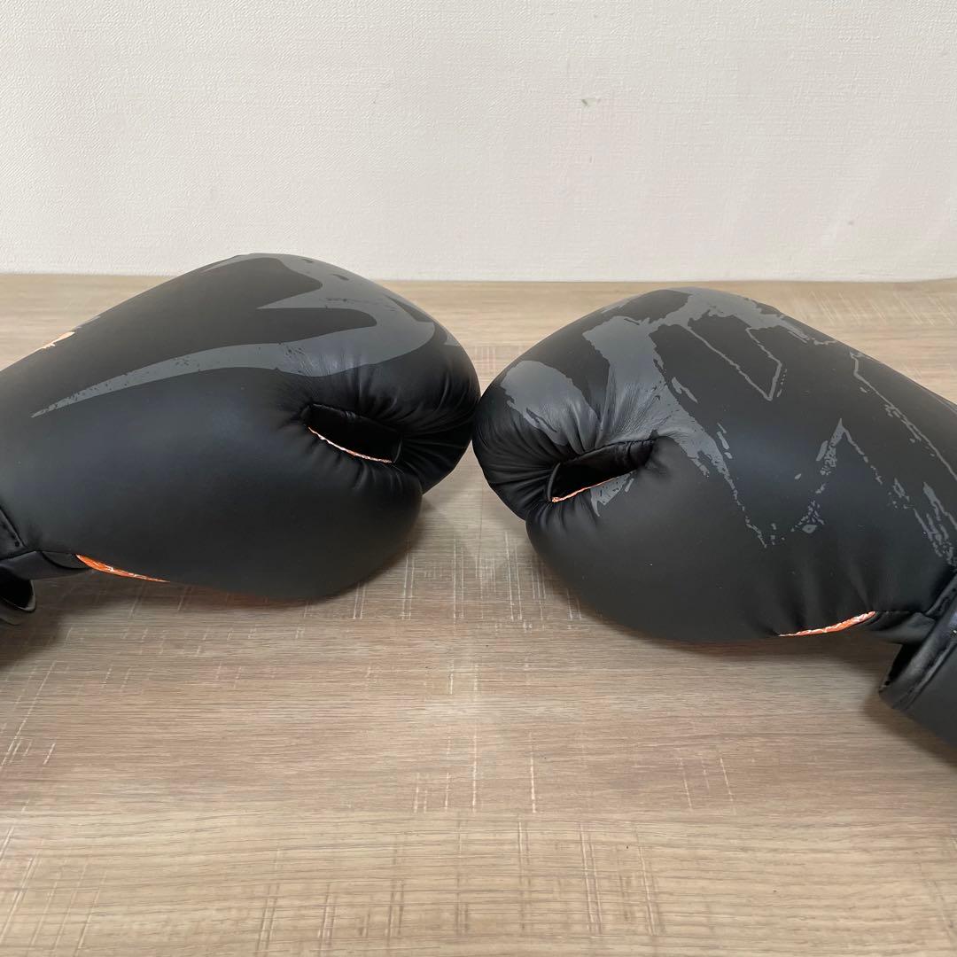 ★極美品★ Venum S47 ボクシング グローブ - ブラック/オレンジ