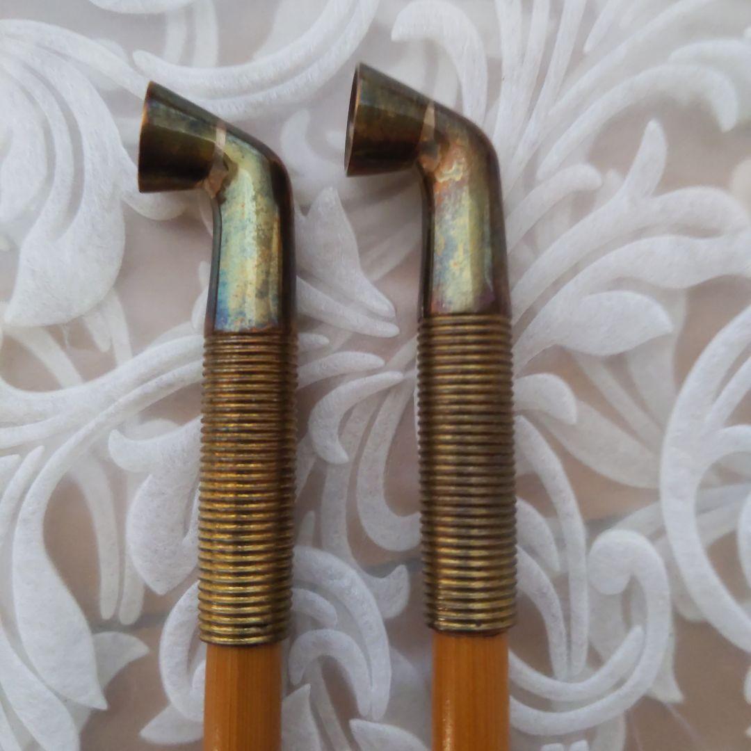 如心キセル　【ノム　】　煙管　中川浄益　作　如心斉好　表千家　《匿配》