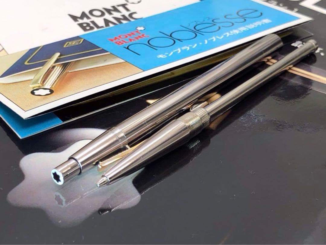 ⭐️カスタム・モデル⭐️モンブラン・ノブレスNo1922⭐️ダイヤのような輝く逸品⭐️