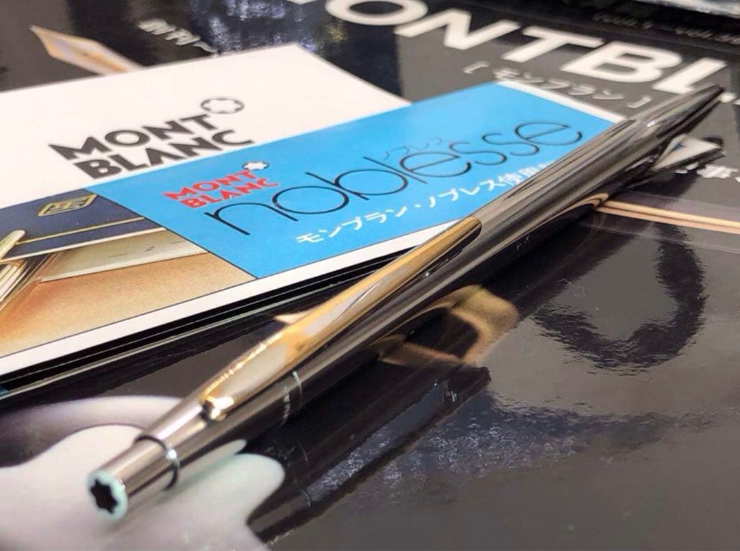 ⭐️カスタム・モデル⭐️モンブラン・ノブレスNo1922⭐️ダイヤのような輝く逸品⭐️