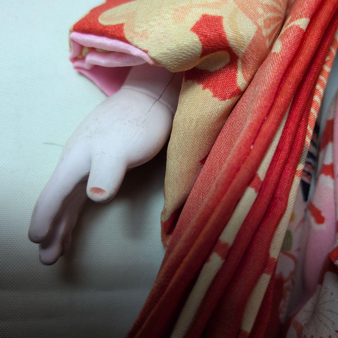 可愛いお顔　約51センチ　古い市松人形　いちまさん