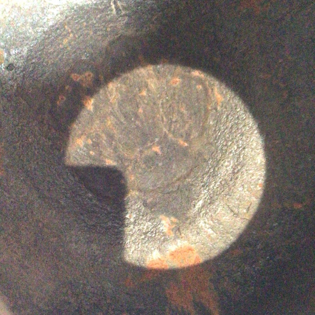 Ｓ２　茶釜　『釜師　和田美之助造』『銀摘み』『阿弥陀堂釜』　共箱　茶道具