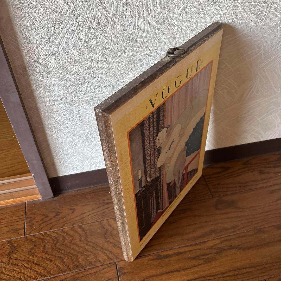 【アンティーク壁掛】VOGUE 1925年4月号 パリファッション特集