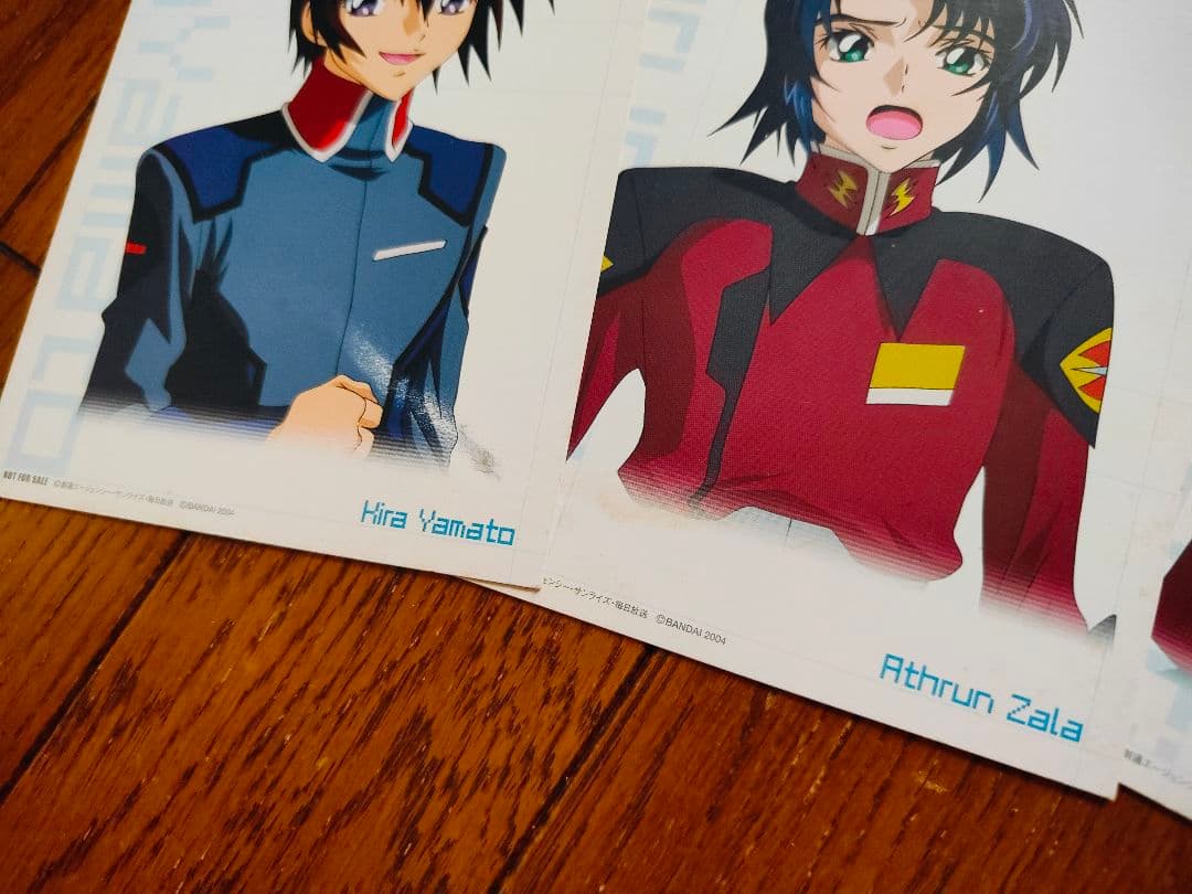 ガンダムSEED グッズ ポートレート クリアファイル ポスター 等 セット