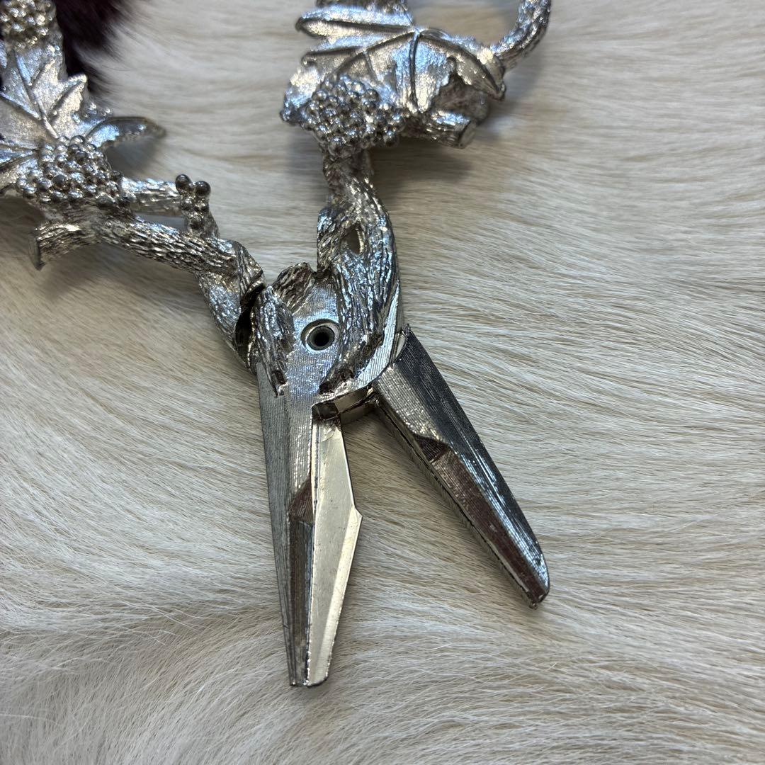 50'sビンテージ！イギリス製 Mirella 葡萄 デザイン ハサミ 鋏