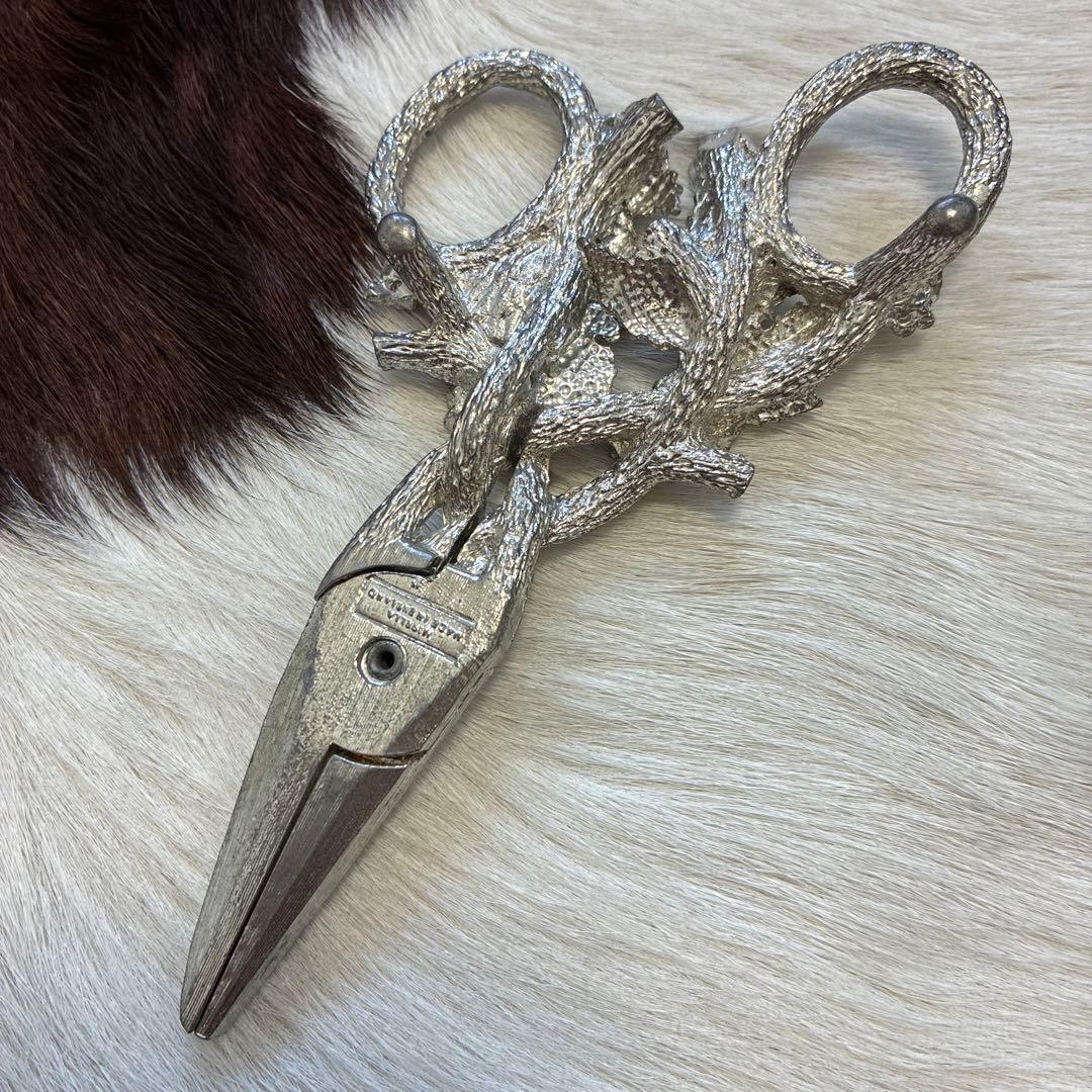 50'sビンテージ！イギリス製 Mirella 葡萄 デザイン ハサミ 鋏