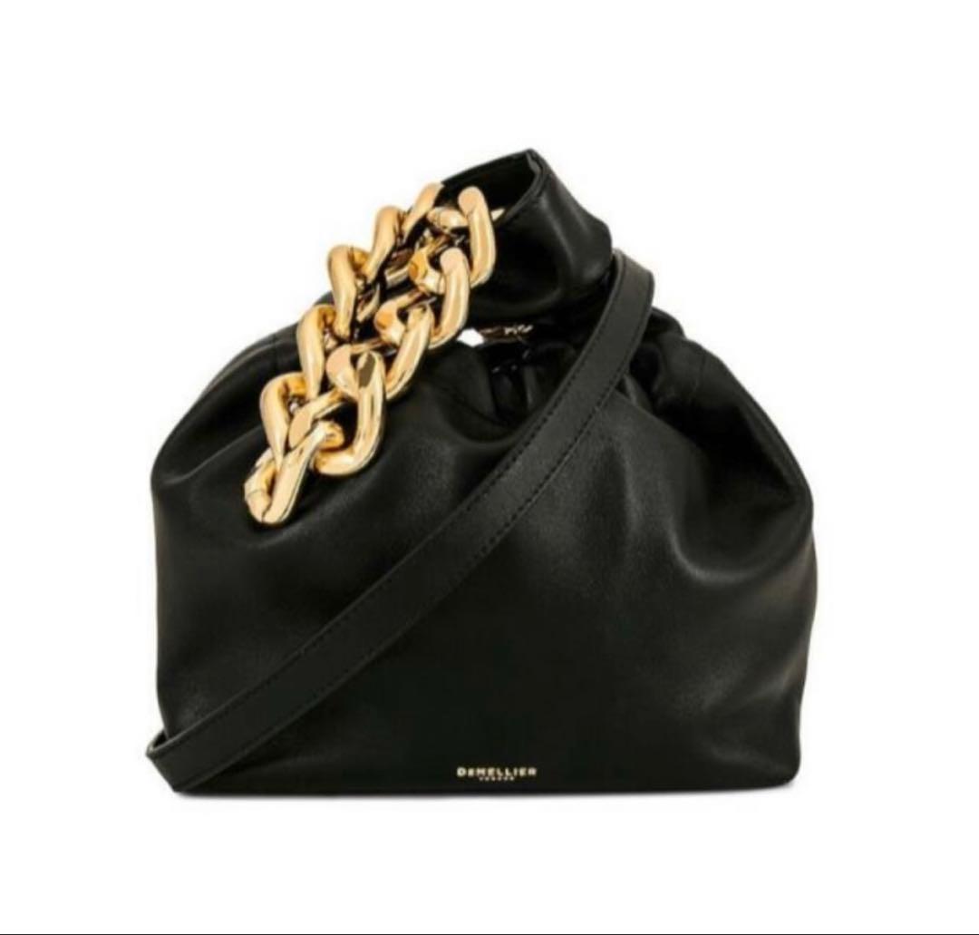 アパルトモン　DEMELLIER デメリエー LONDONChainBag 黒