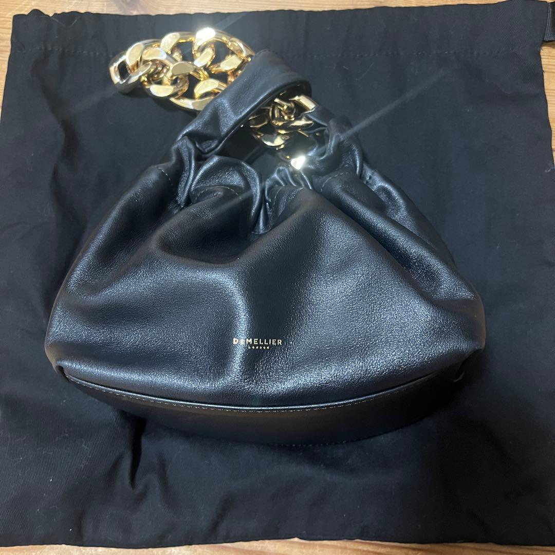 アパルトモン　DEMELLIER デメリエー LONDONChainBag 黒