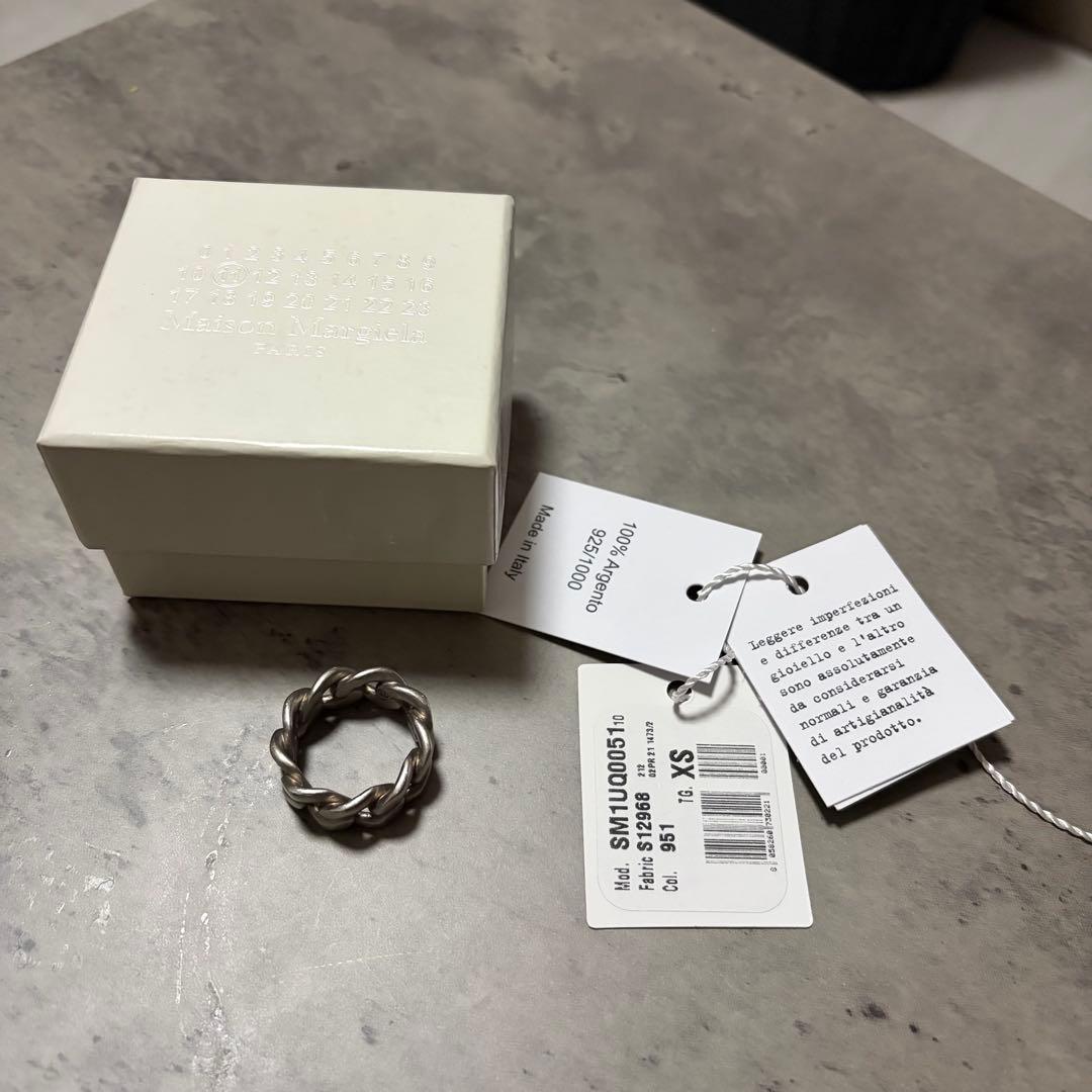 maison margiela シルバー925 チェーンリング