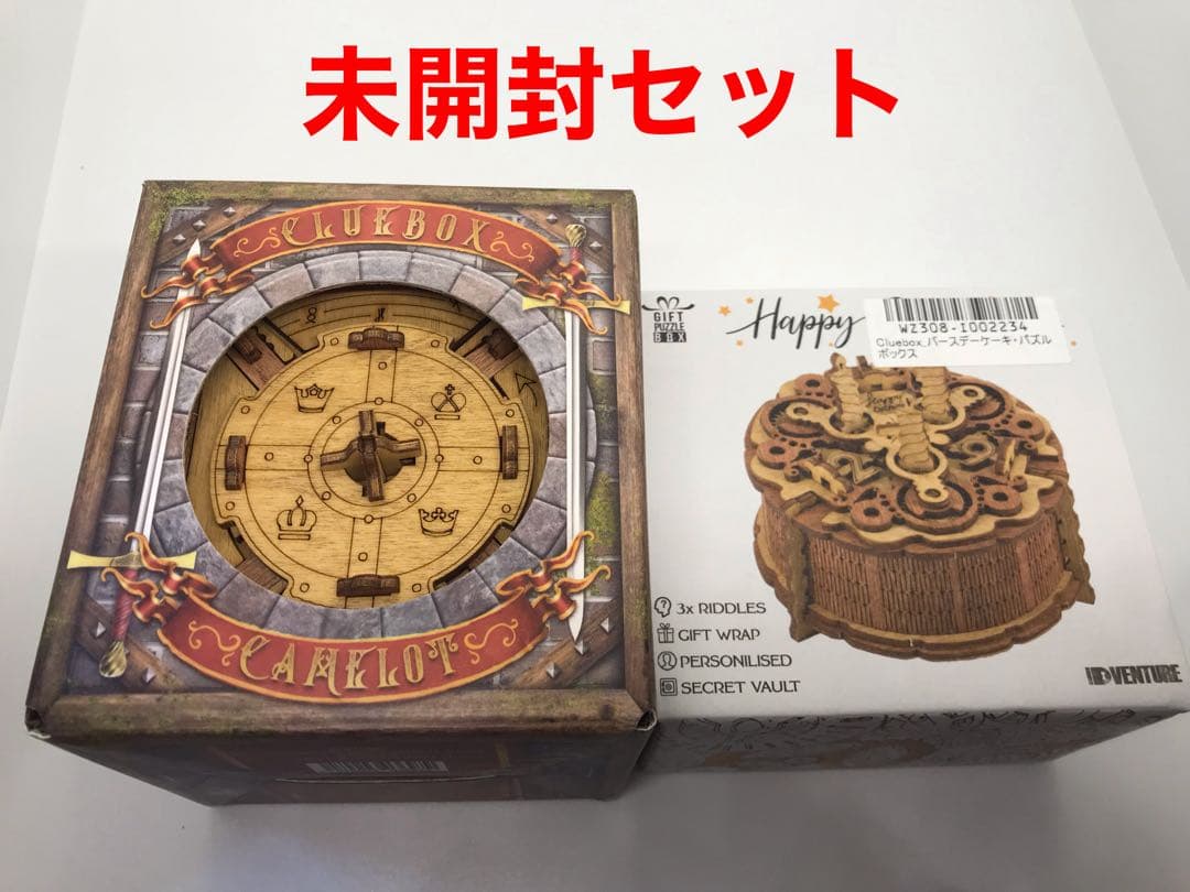 新品未開封 Cluebox iDventure 立体パズル ２種セット