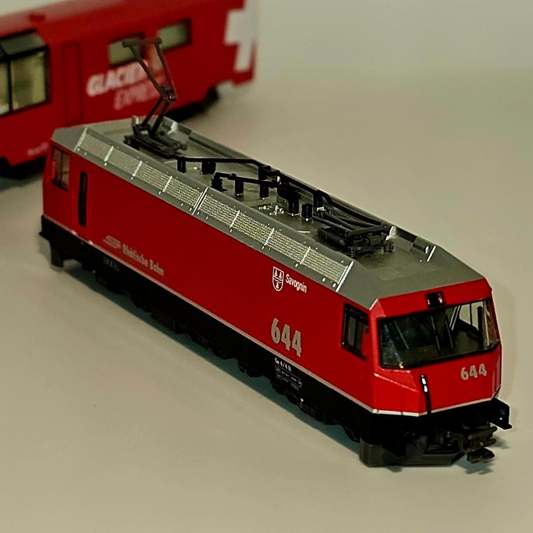 KATO 10-1145 アルプスの氷河特急 基本３両、パノラマバー　４輌組み