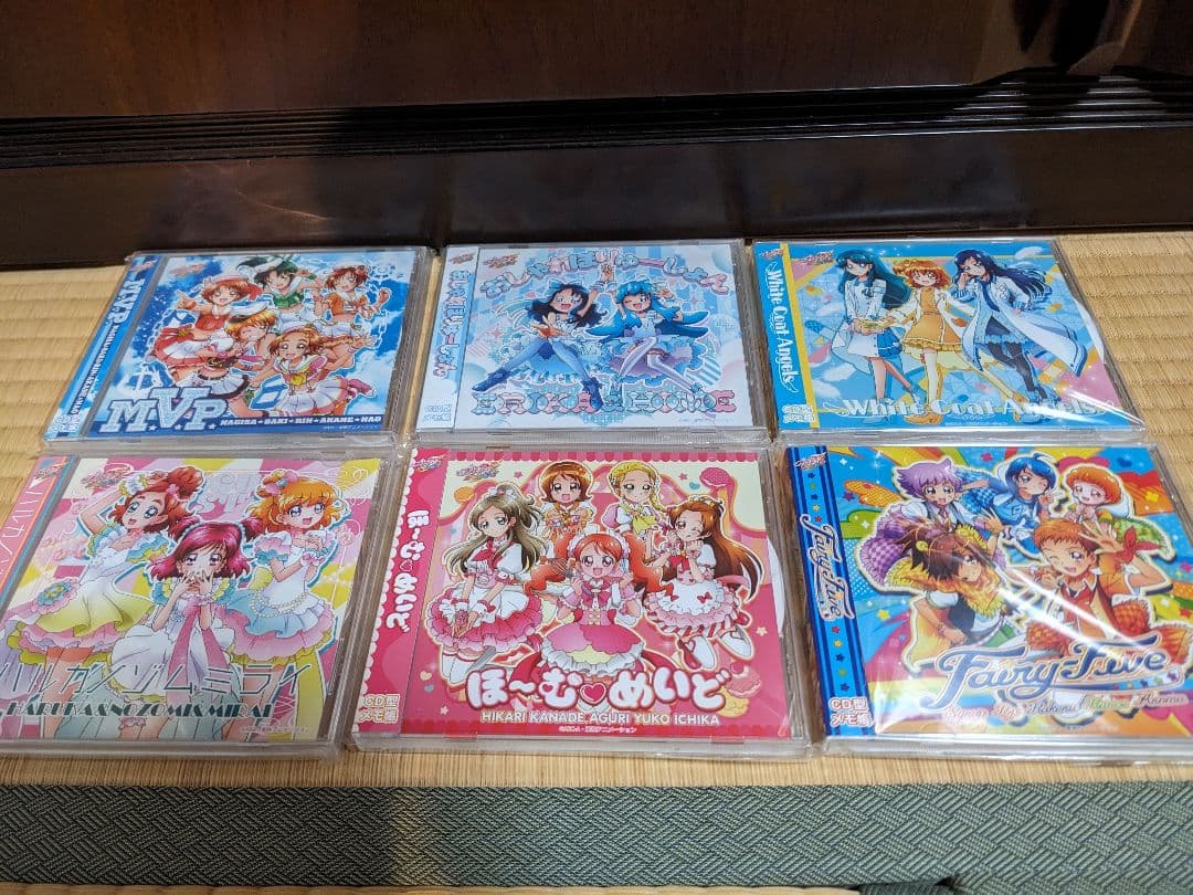 プリキュアシリーズ　CD型メモ帳セット