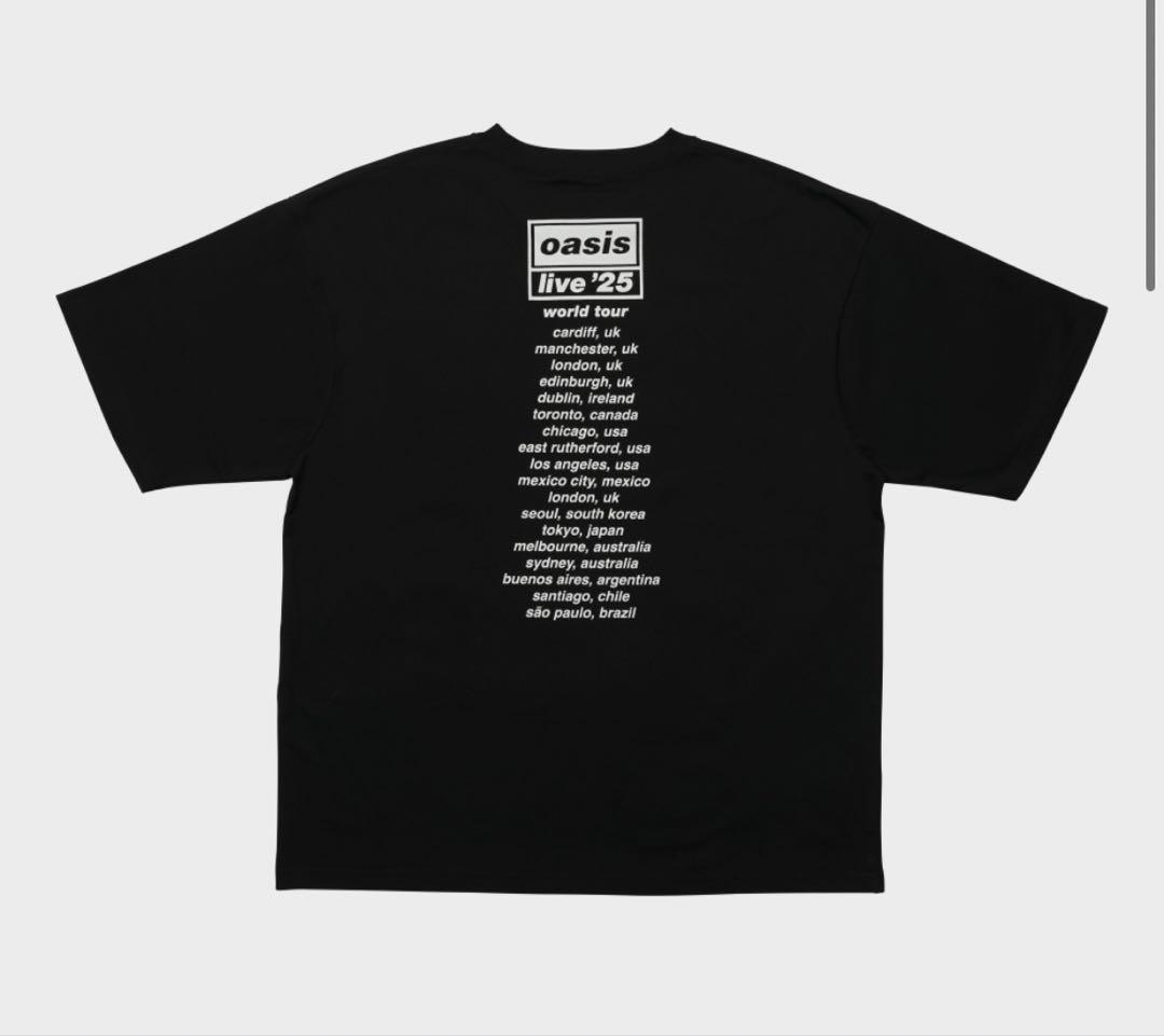 oasis live'25 Tシャツ XL