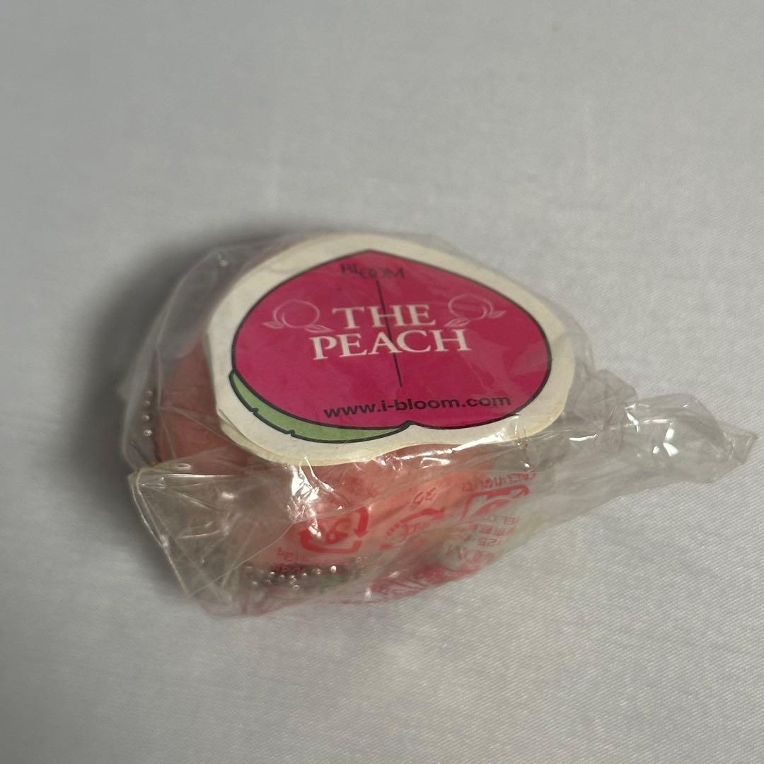 【未開封】BLOOM スクイーズ ザ・ピーチ 絵柄付き ジェル ボールチェーン