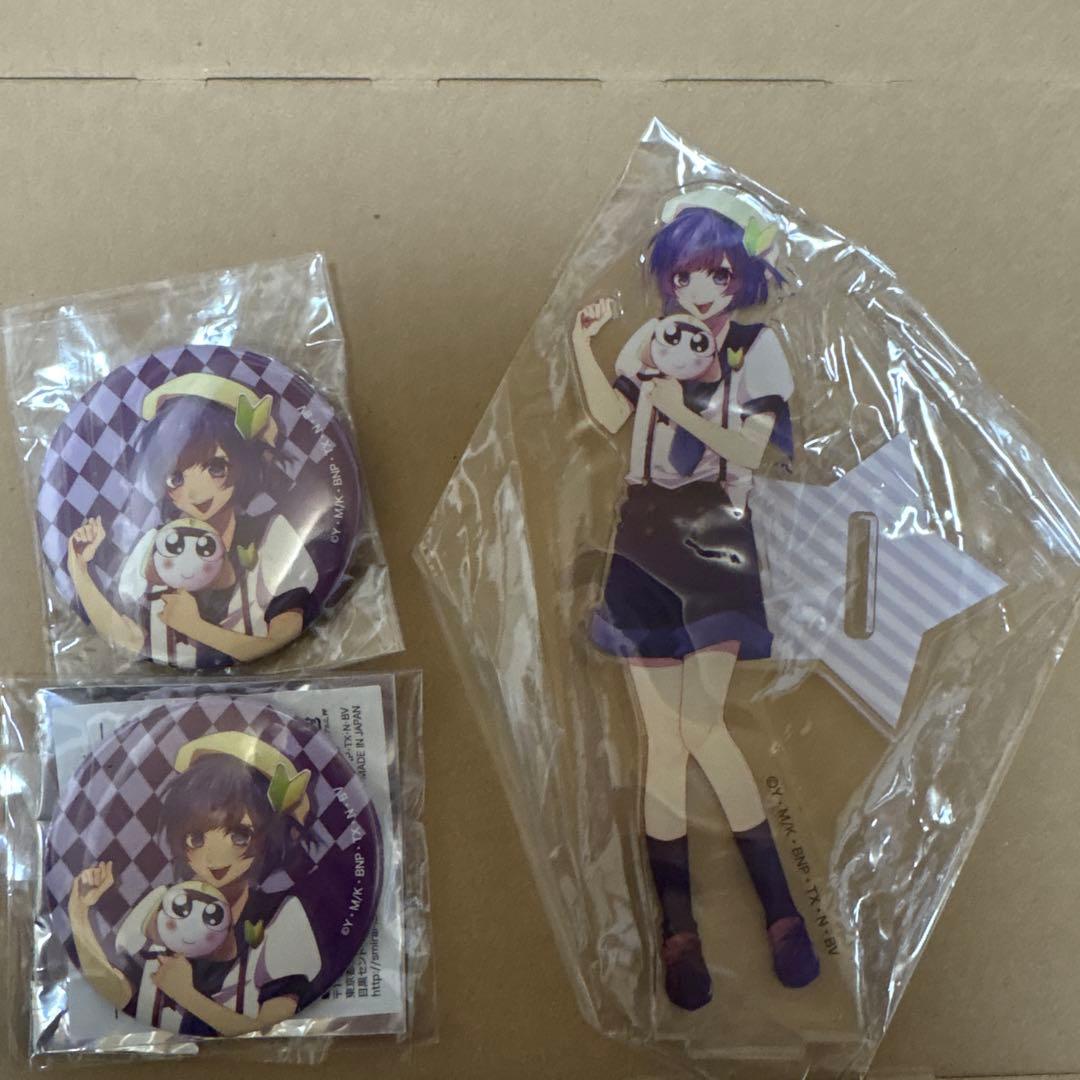 ケロロ軍曹 イケメン侵略大作戦 擬人化 缶バッジ タママ アクスタ