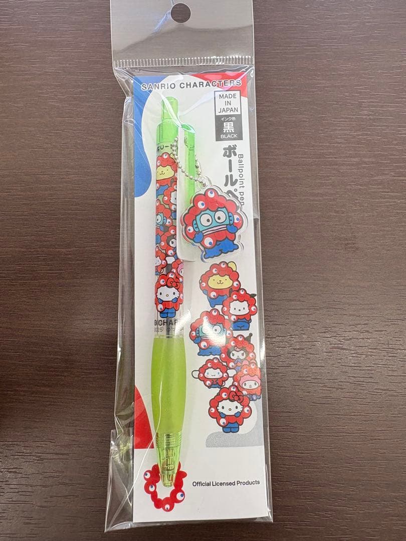 大阪関西万博 サンリオ コラボ　ミャクミャク なりきり　ボールペン　7種類