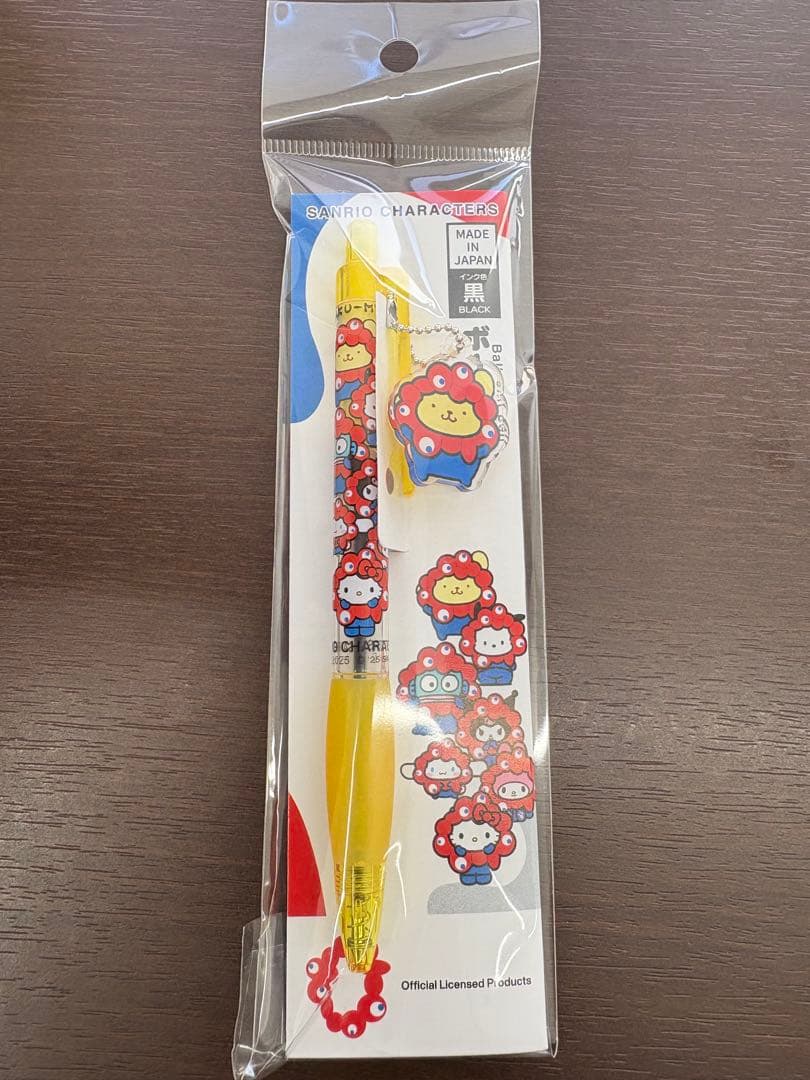 大阪関西万博 サンリオ コラボ　ミャクミャク なりきり　ボールペン　7種類