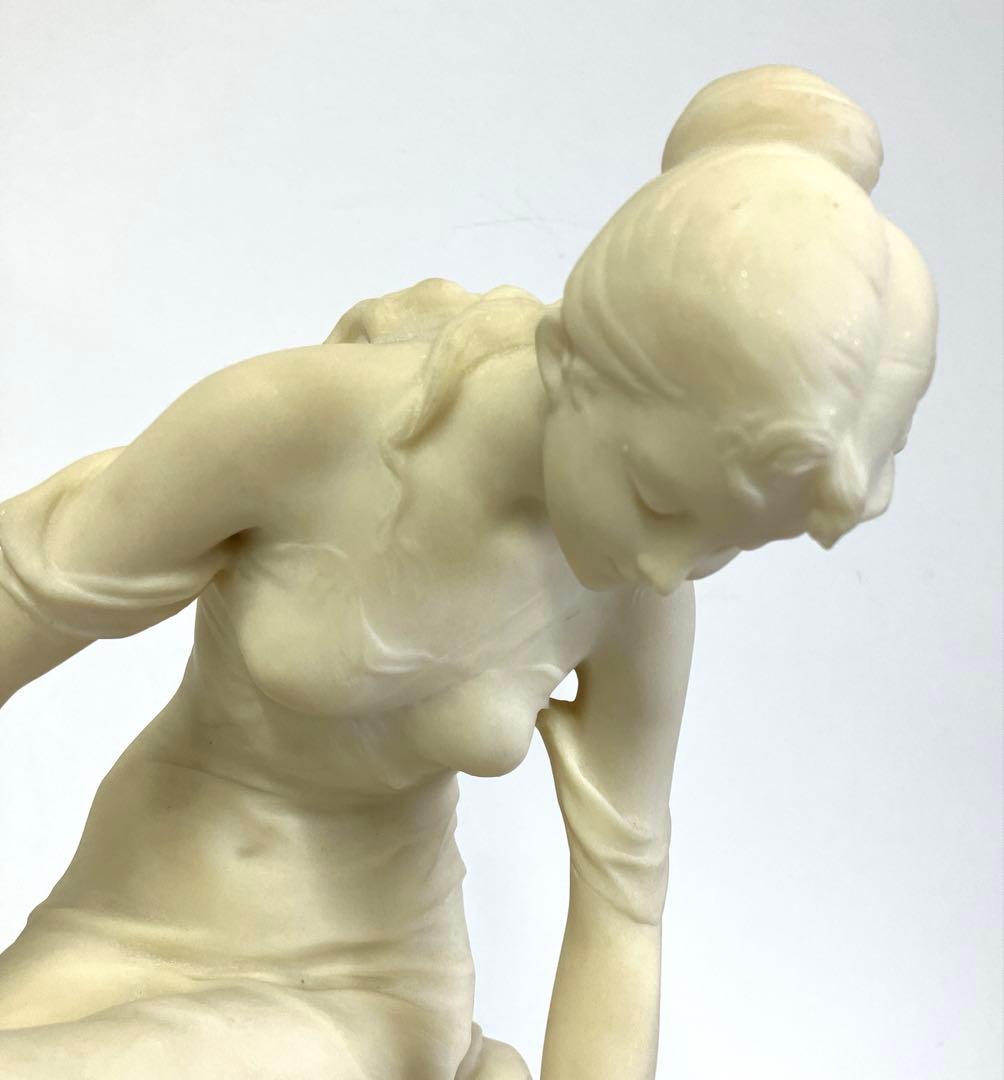 西洋アンティーク 彫刻 ヴィーナス像 女人像 石膏像 オブジェ 約50cm