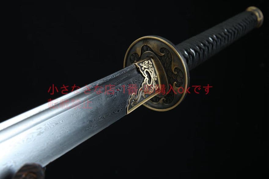 1.6メートル火鱗苗刀 古兵器 武具　刀装具　日本刀　模造刀 居合刀 長尺