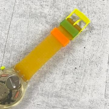 極美品 スウォッチ クロノグラフ JELLY STAG SCK104 1993年