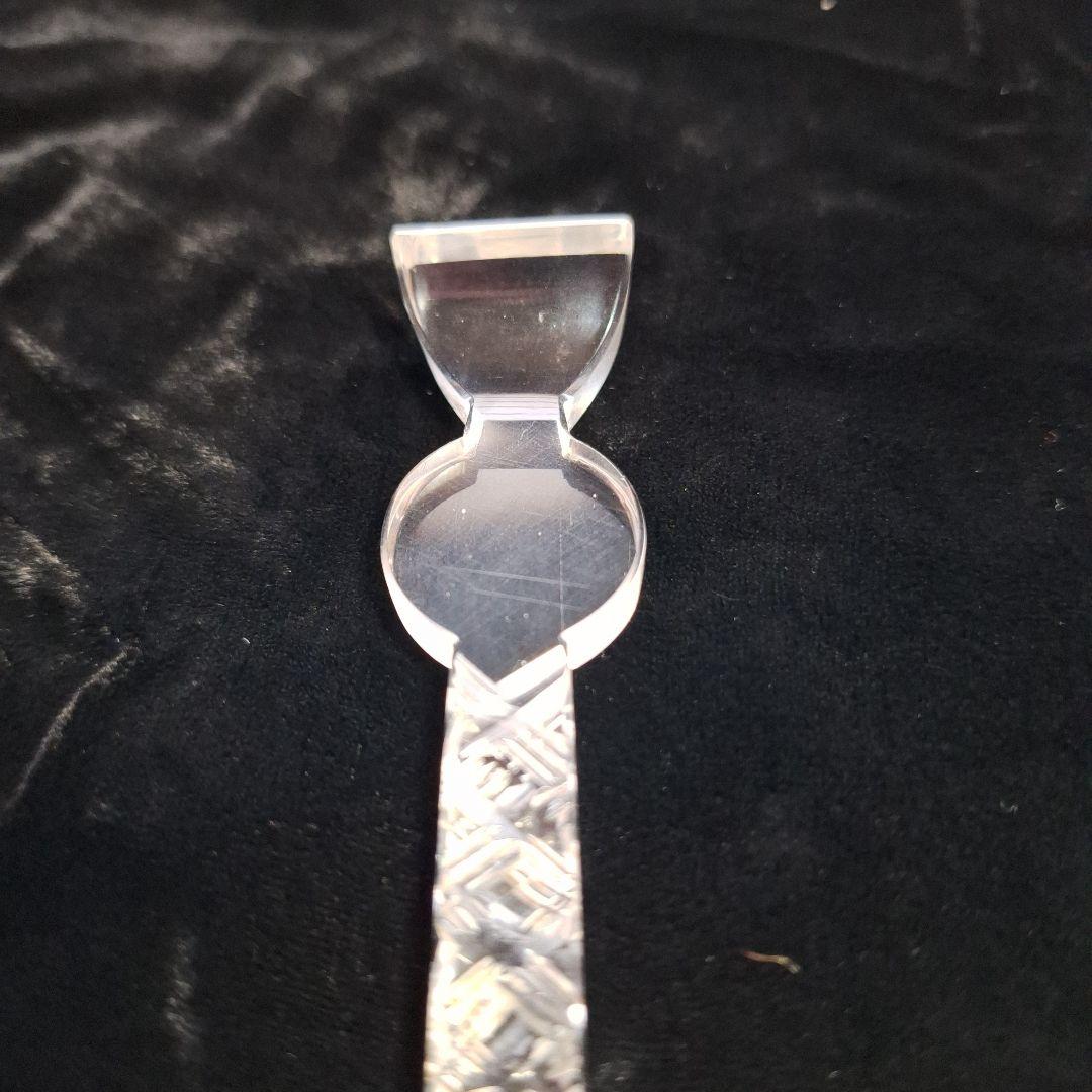 平打ち切子透明簪(江戸時代)