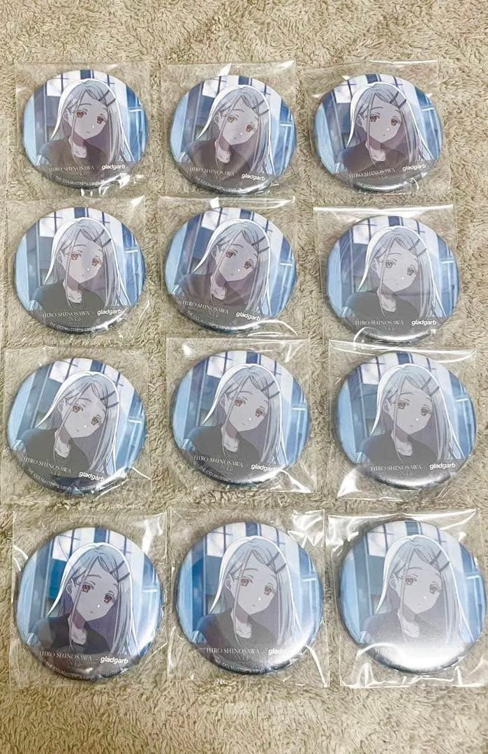 篠澤広 gladgarb 缶バッジ アクリルスタンド