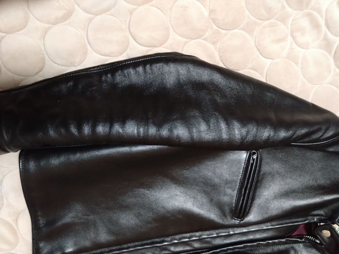 Schott シングルライダース641XXH クリーナー、ミルク、純正ハンガー付