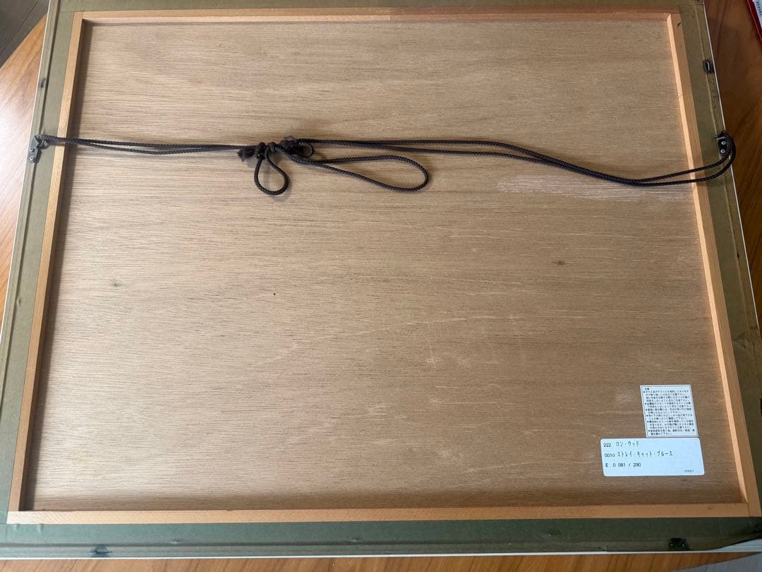 RonnieWood「Stray Cat Blues」81/290直筆サイン入り