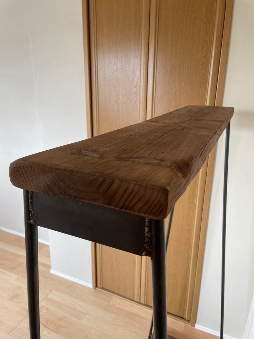 アイアン×木製ハンガーラック