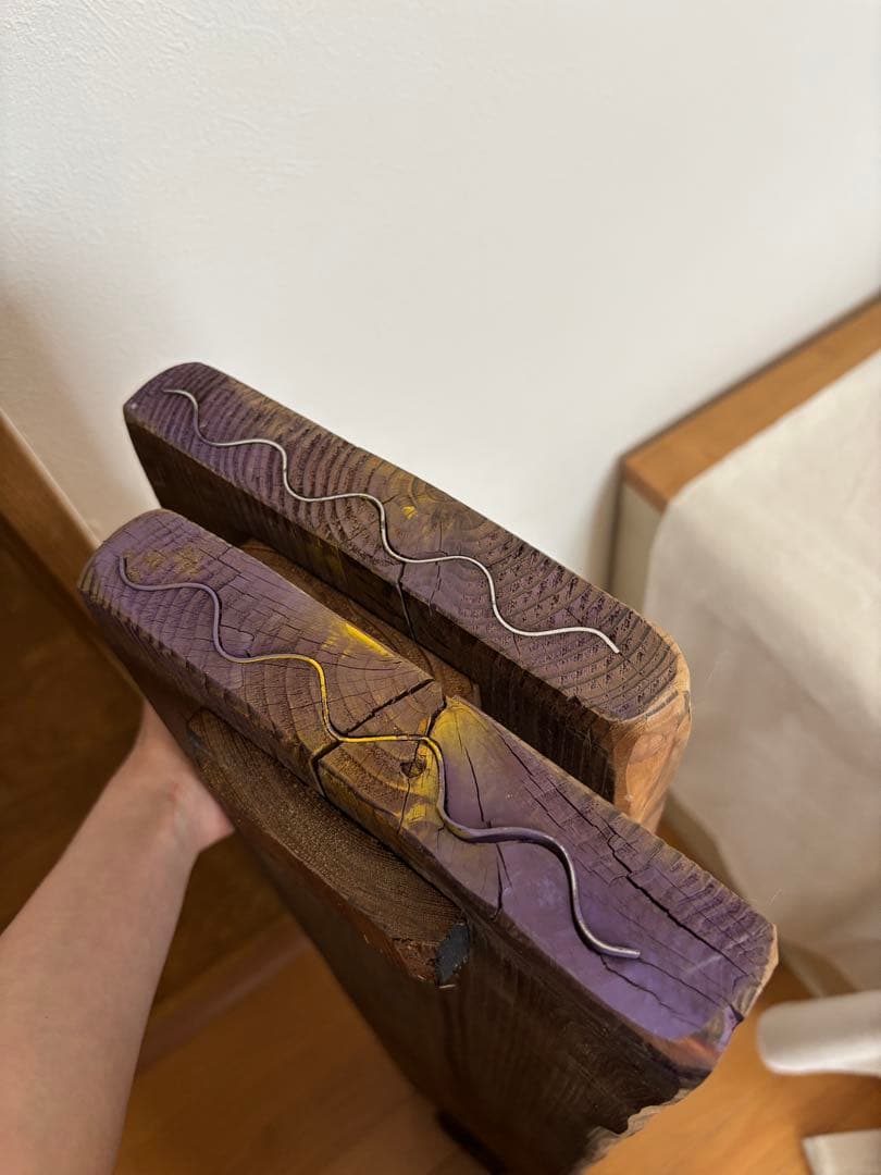 アイアン×木製ハンガーラック