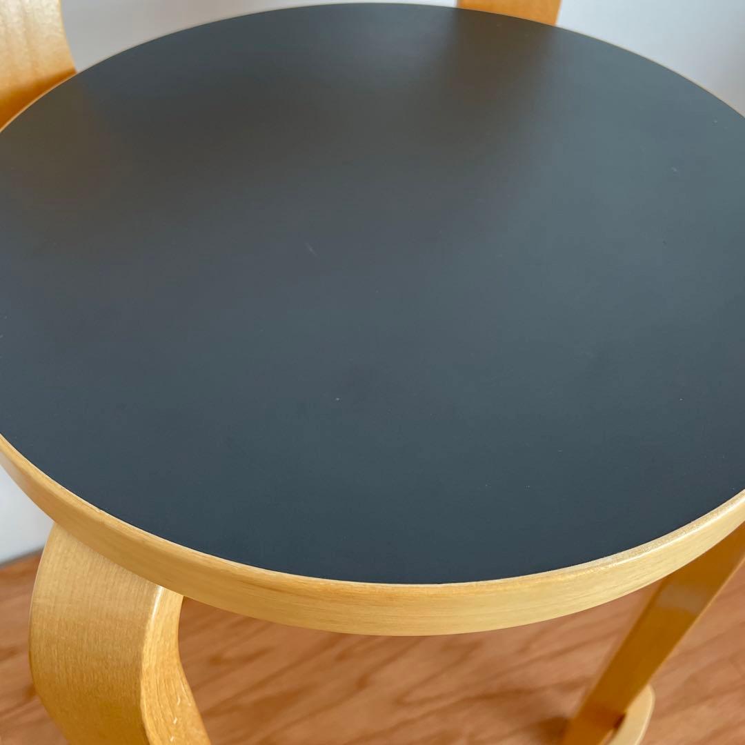 artek アルテック　ハイチェア K65 ブラック リノリウム