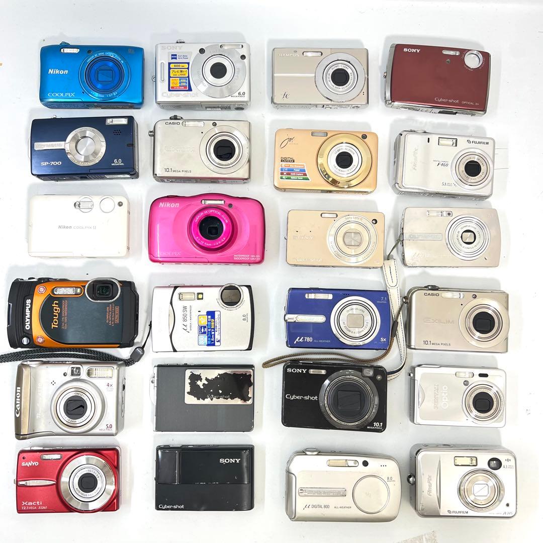 デジカメ　24台　まとめ売り　Canon Nikon SONY OLYMPUS他