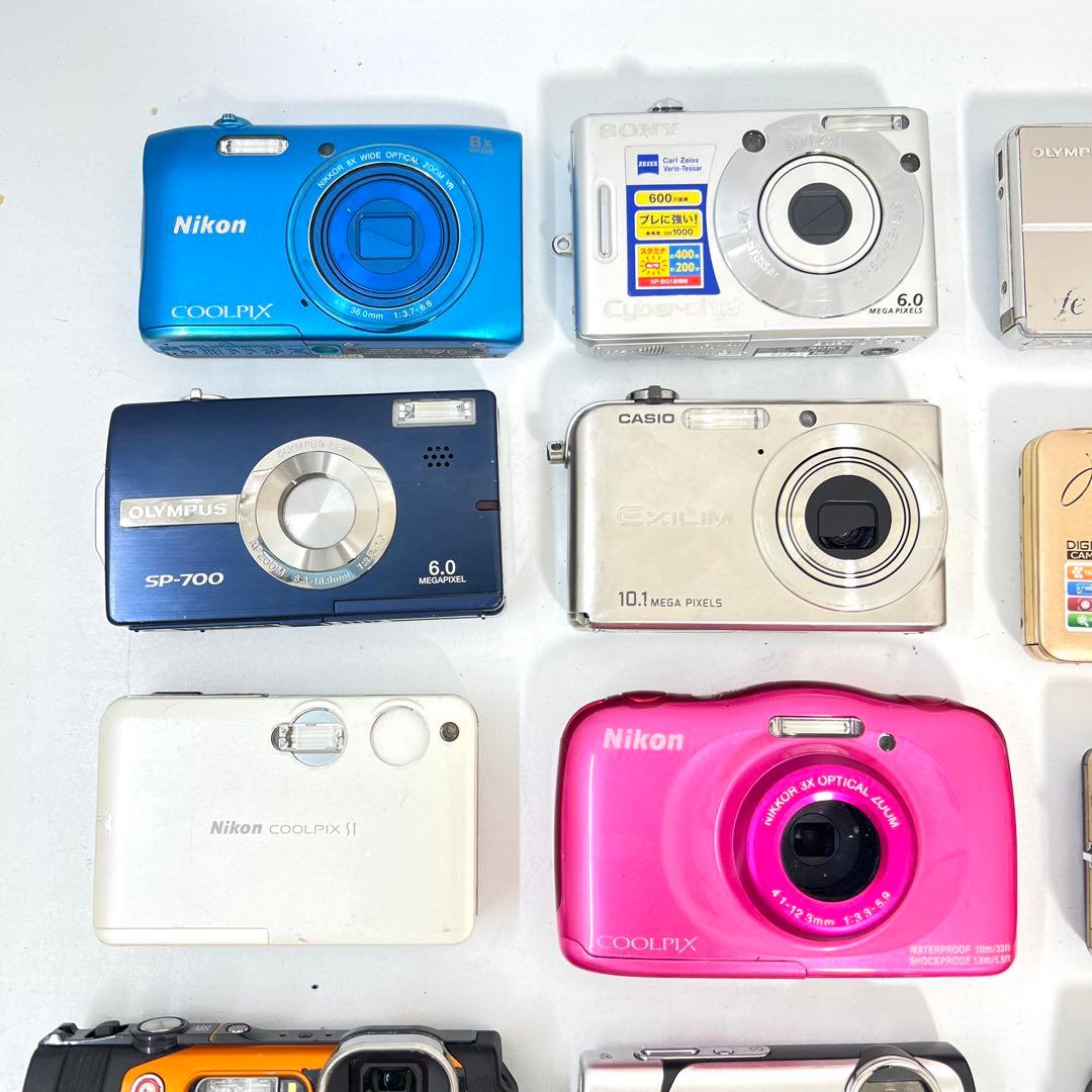 デジカメ　24台　まとめ売り　Canon Nikon SONY OLYMPUS他